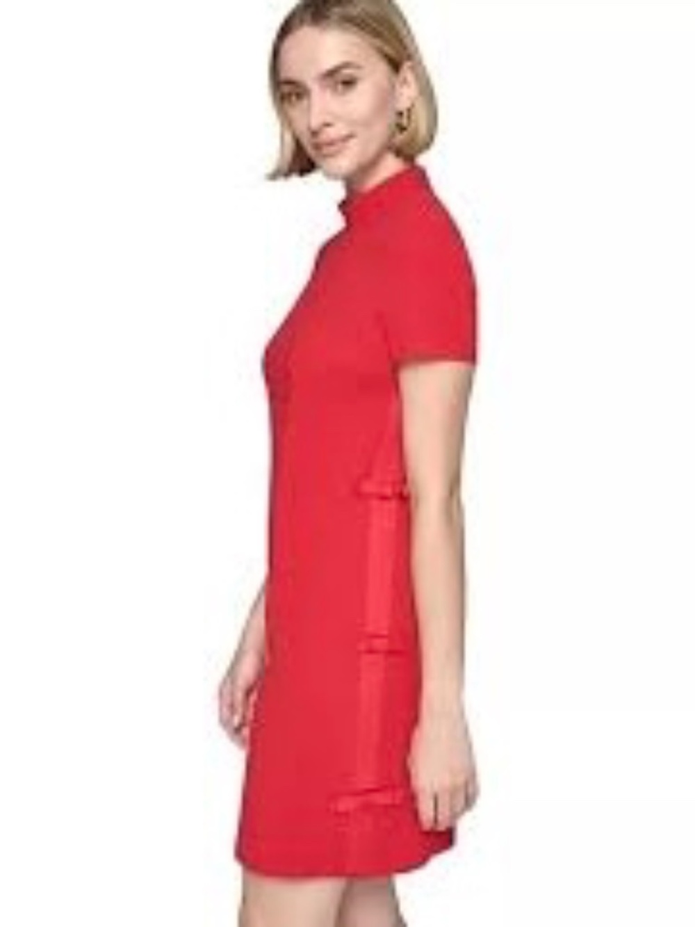 Karl Lagerfeld Women’s Bow Trim Sheath Dress, NWT